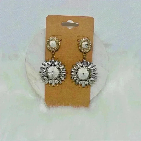 Dalia Statement Earrings - Picture 2 of 2